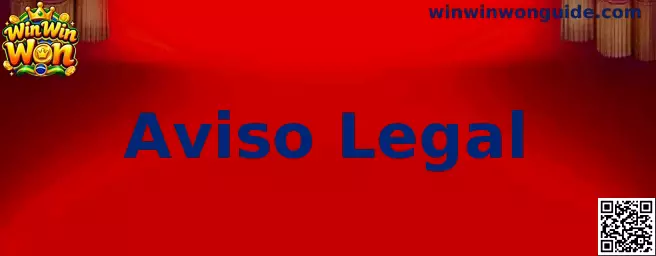 Aviso Legal do Jogo Win Win Won