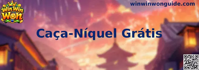 Interface informativa do jogo Win Win Won Caça-Níquel Grátis