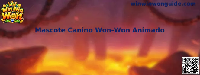 Mascote Canino Won-Won Animado no jogo Win Win Won