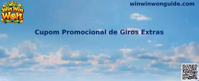 Cupom Promocional de Giros Extras Win Win Won